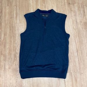 Under Armour golf 1/4 zip vest.